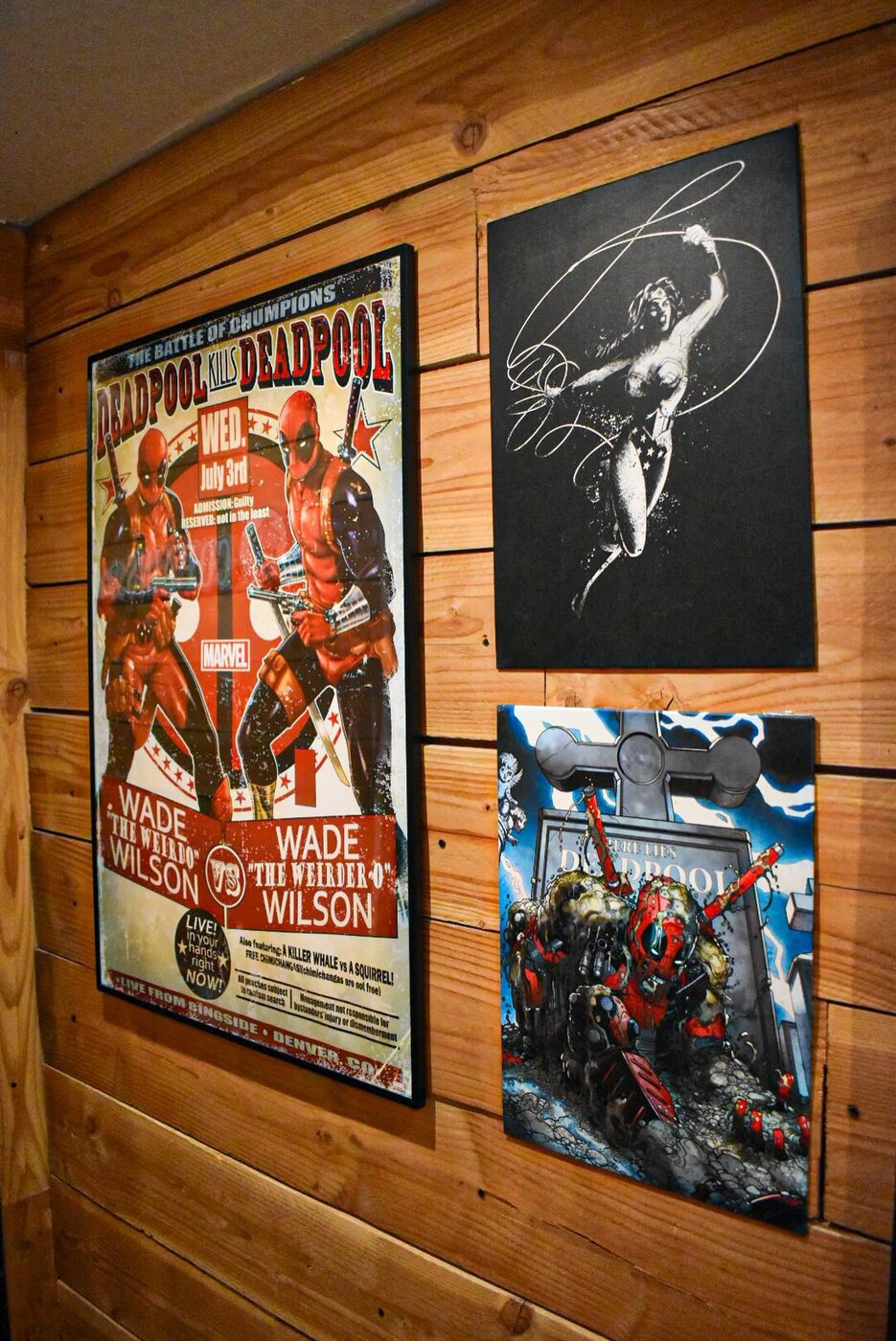 Le mur d'affiches