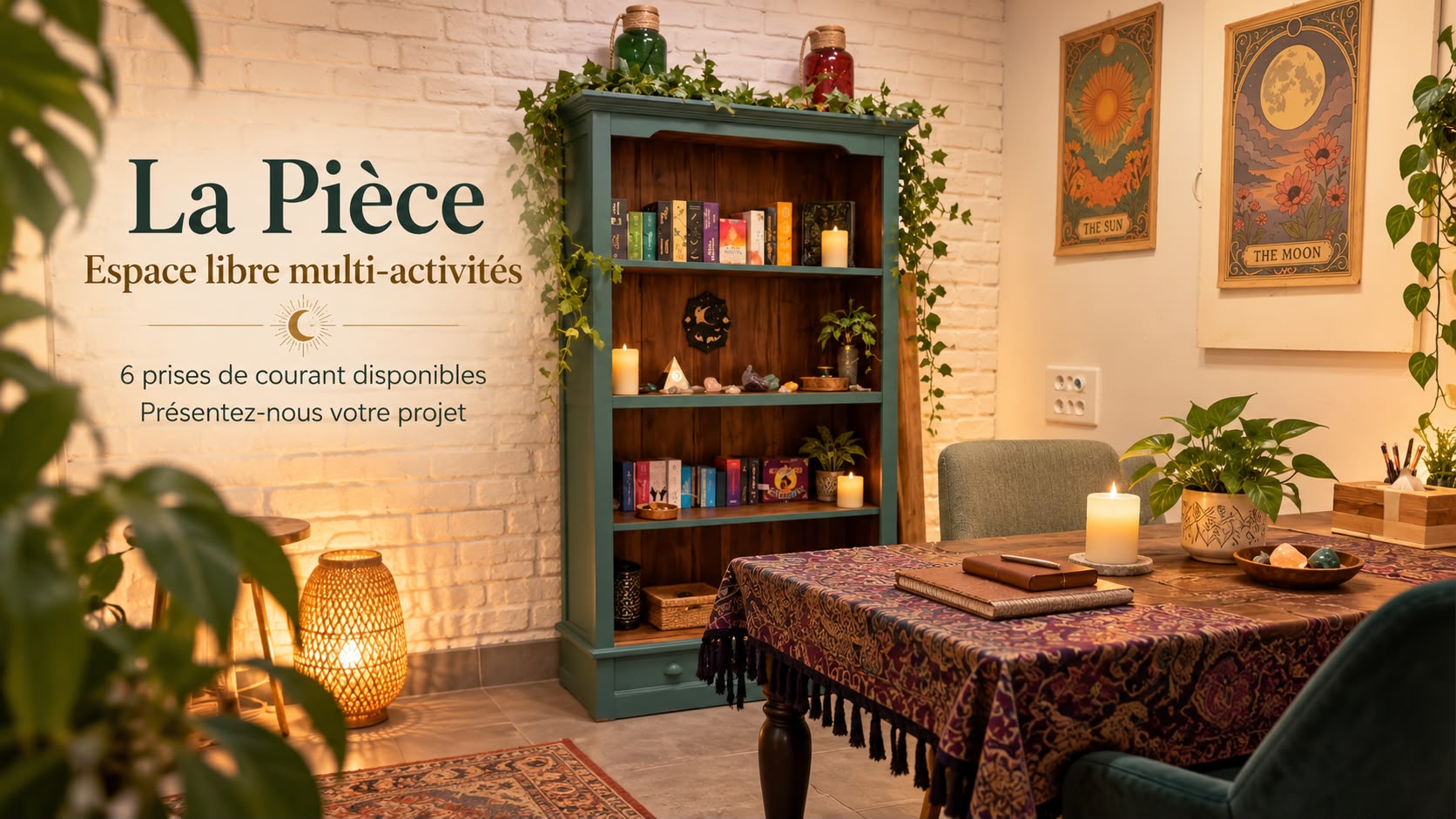 La Pièce - espace multi-activités chez Copains d'Abord
